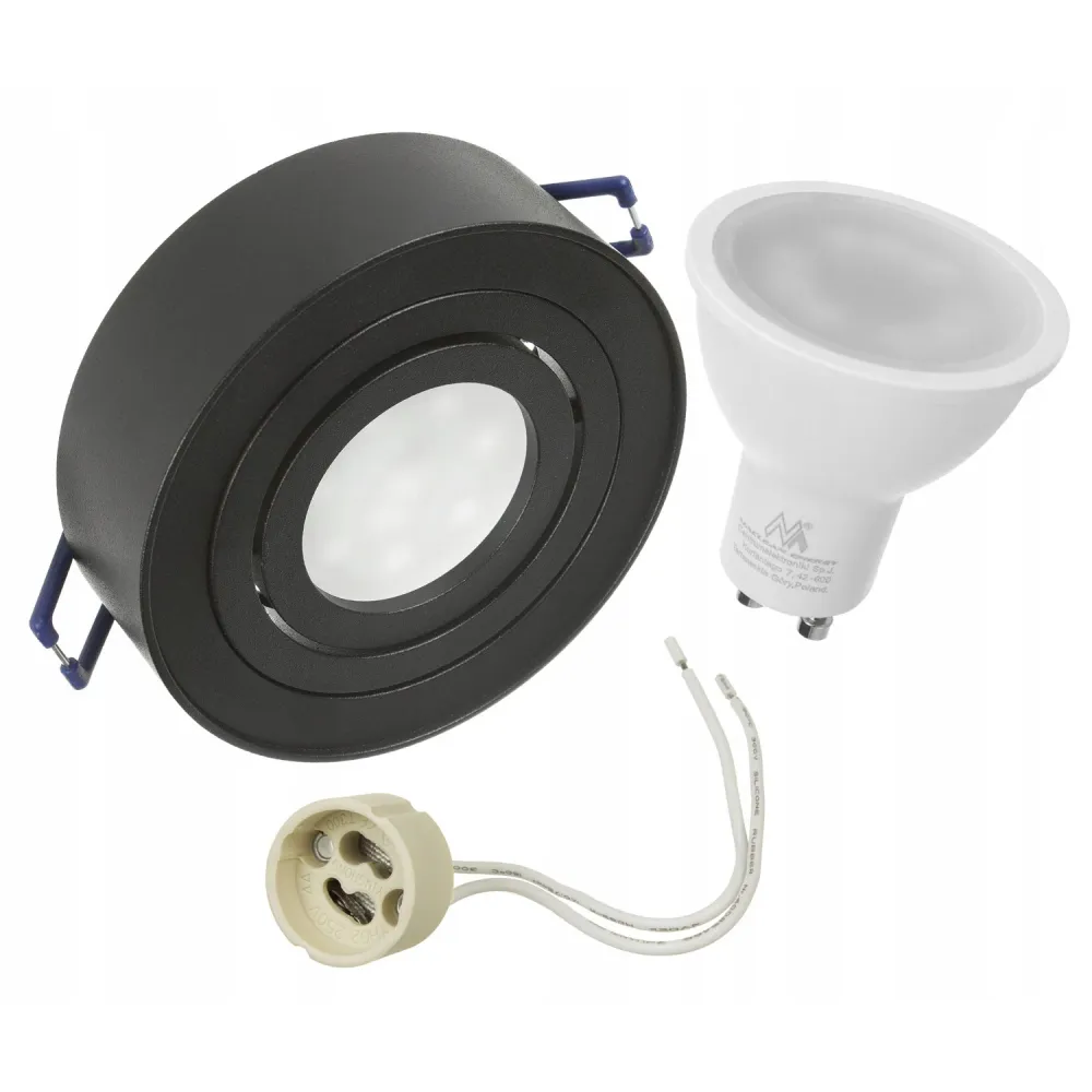 Infälld armatur MCE462 B 7W midnight + GU10
