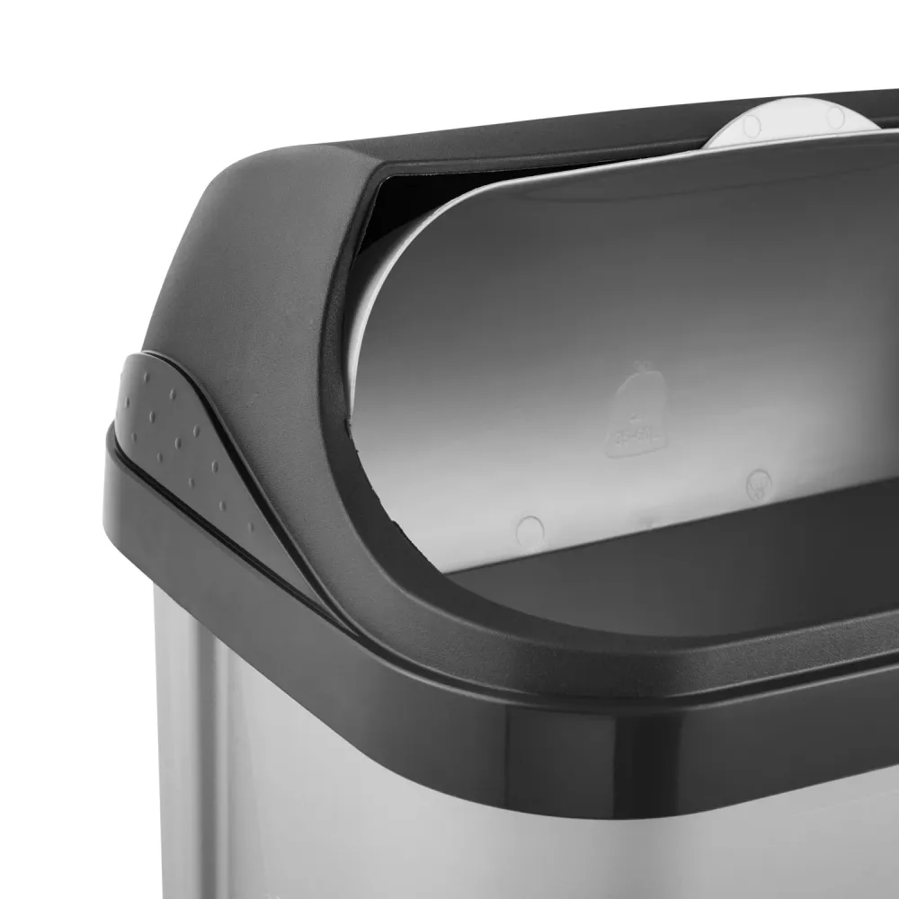 Keeeper Rasmus Soptunna Med Roterande Lock Kapacitet 25 L Quicksilver