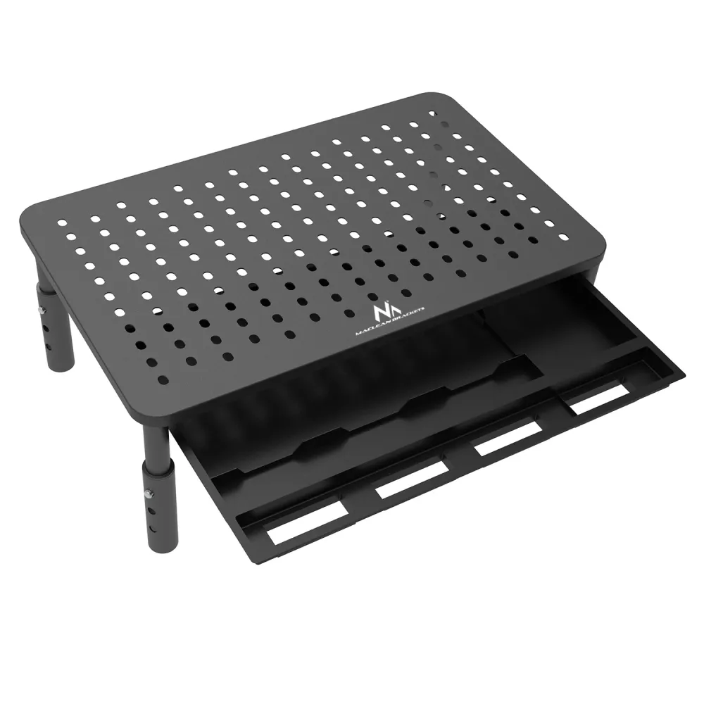 Maclean skärm- och laptopstativ, 13-32", modell MC-946. Optimerar arbetsytan och ger designed komfort för datoranvändare.