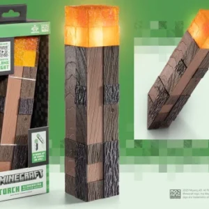 MINECRAFT - Luminous Torch - Collector Replica 25cm 5-Year Warranty
