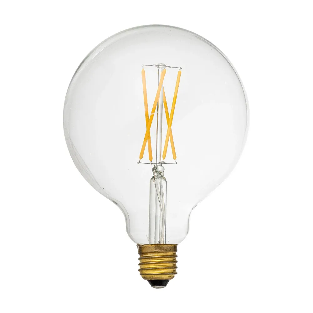 Bloomingville Mega Edison LED Glödlampa, Tydlig, Glas