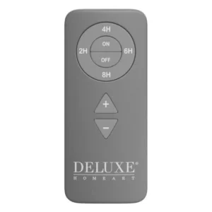 DeluxeHomeart Fjärrkontroll LED-ljus Ebenholts