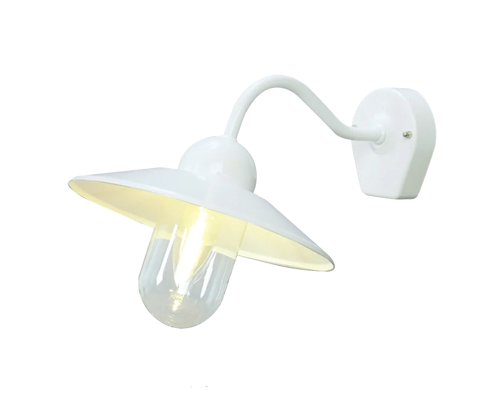 FASADBELYSNING STALL LED E27 Vit