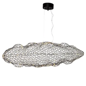 Hayden taklampa LED L115 cm svart matte