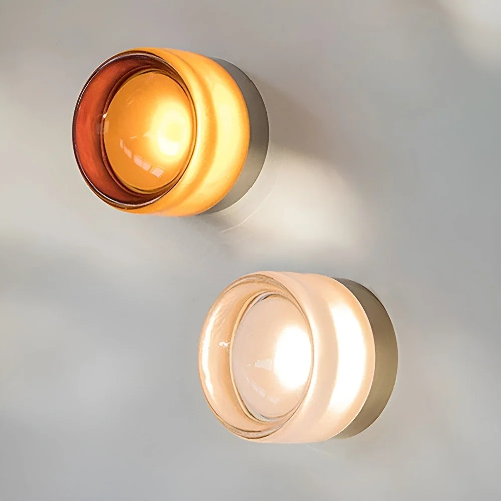 Jelly Gleam - Lyxig Vägglampa av Nordisk Gelé med LED-ljus