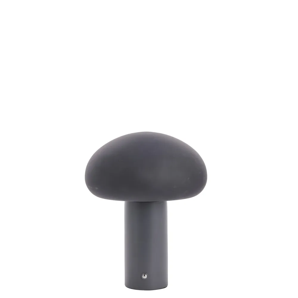 Nemille travel LED-lampa H24,5 cm. mørkegrå
