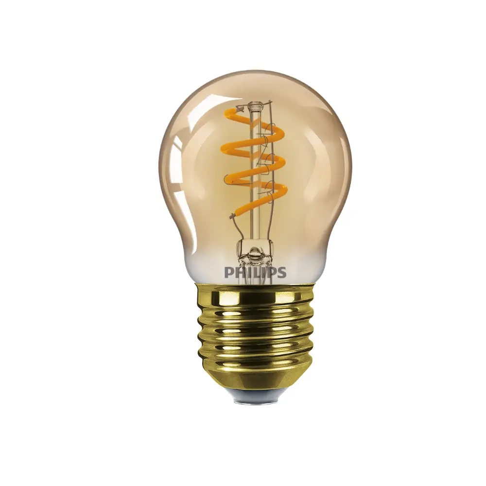 Philips LED Klot 15w E27 Gilded | CleanNest