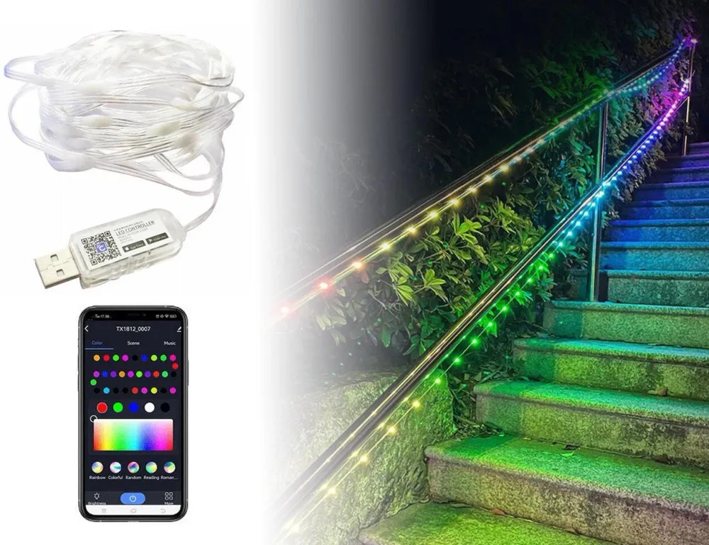 Wi-fi LED-strip 10m: Lys upp ditt hem