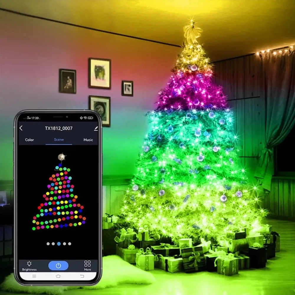 Wi-fi LED-strip 5m: Lys upp ditt hem Remote Control
