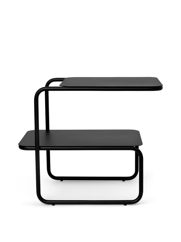 Level Side Table - Black Easy Read Vials