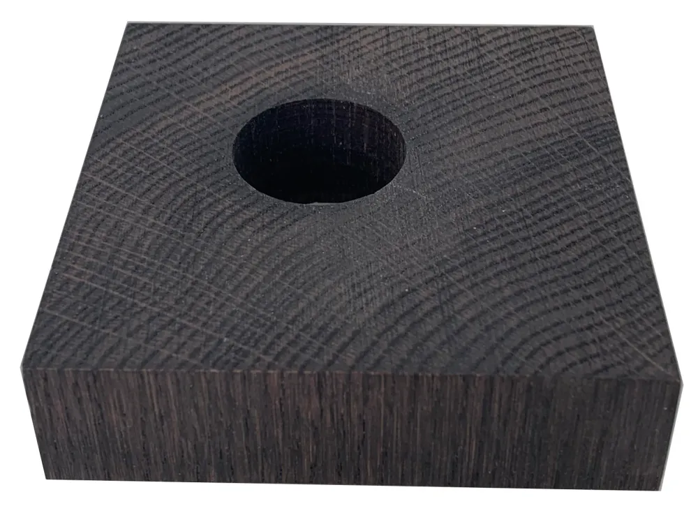 Magnetic Box Beam LEVEL Kompakt, svartlaserad svensk ek