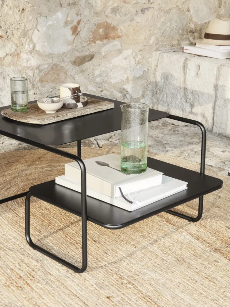 Professionell Kvalitet Level Coffee Table - Black