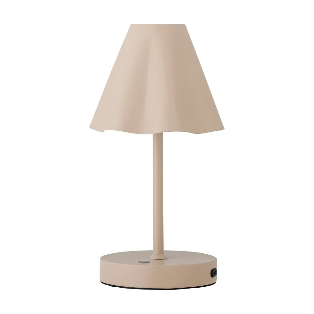 Bloomingville Lianna Travel Lampa, Uppladdningsbar, Natur, Metall