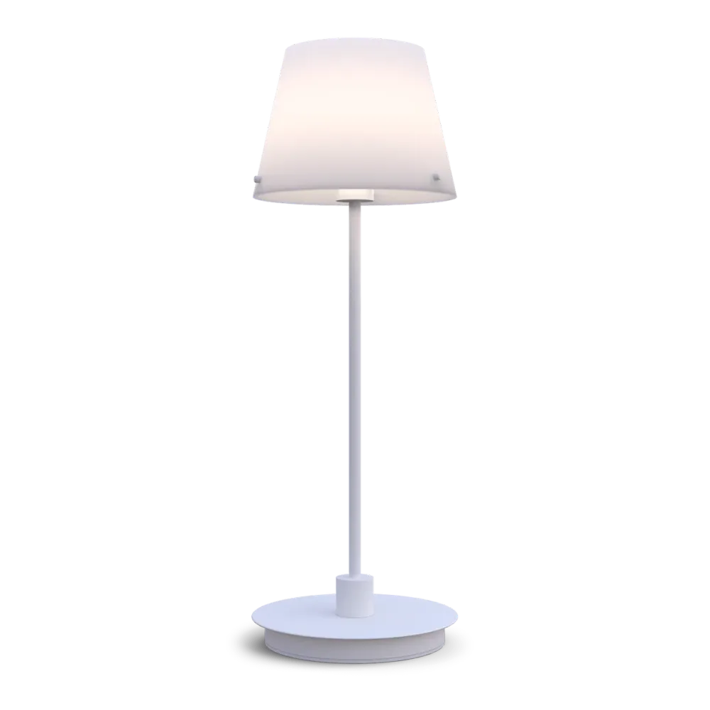 Bordslampa Gil il Grande vit/opal glas Energy Star Certified