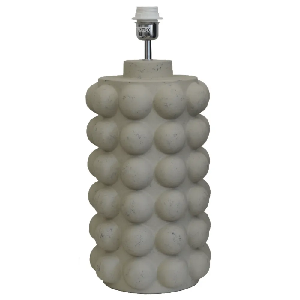 Bubbels Lampfot L H49cm, Natur