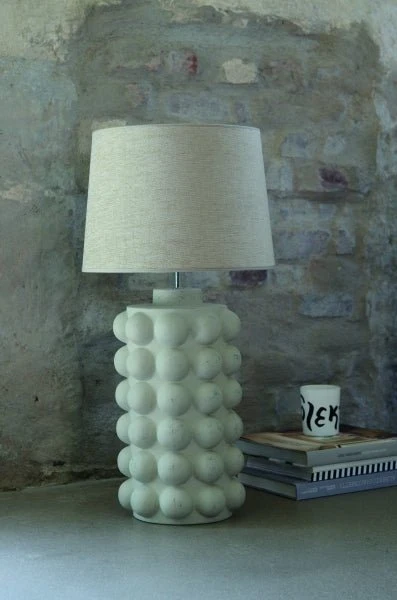 Bubbels Lampfot L H49cm, Natur