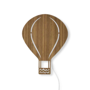 Daylight Spectrum Air Balloon Lamp - Smoked Ekträ