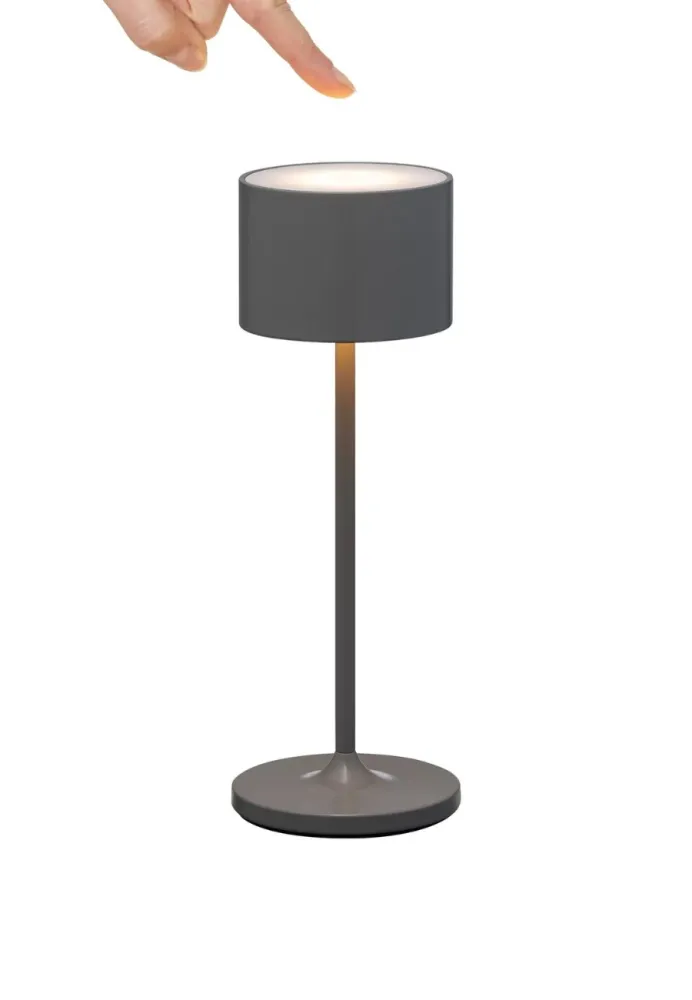 Farol Mini LED-lampa 19,5 cm Lukewarm Gray