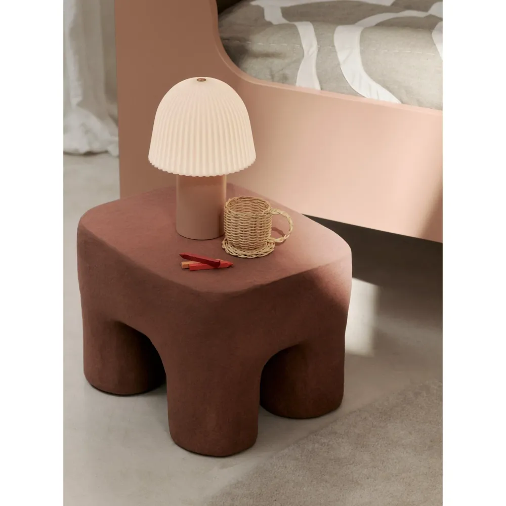 Ferm Living Rose/White Frill Portable Lampa