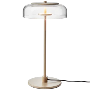 Flame Tip Blossi Table bordslampa, nordic bärnsten / clear • NUURA