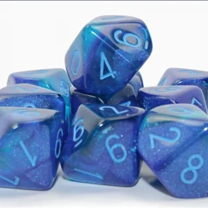Gemini Blue/Light Blue Luminary Ordna 10 d10s