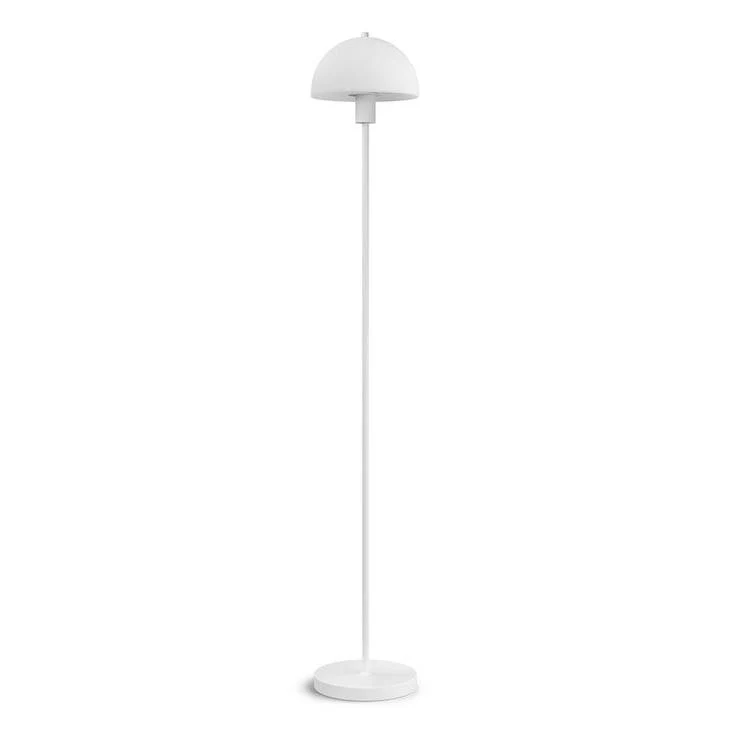 High Lumen Golvlampa Vienda vit/opal glas