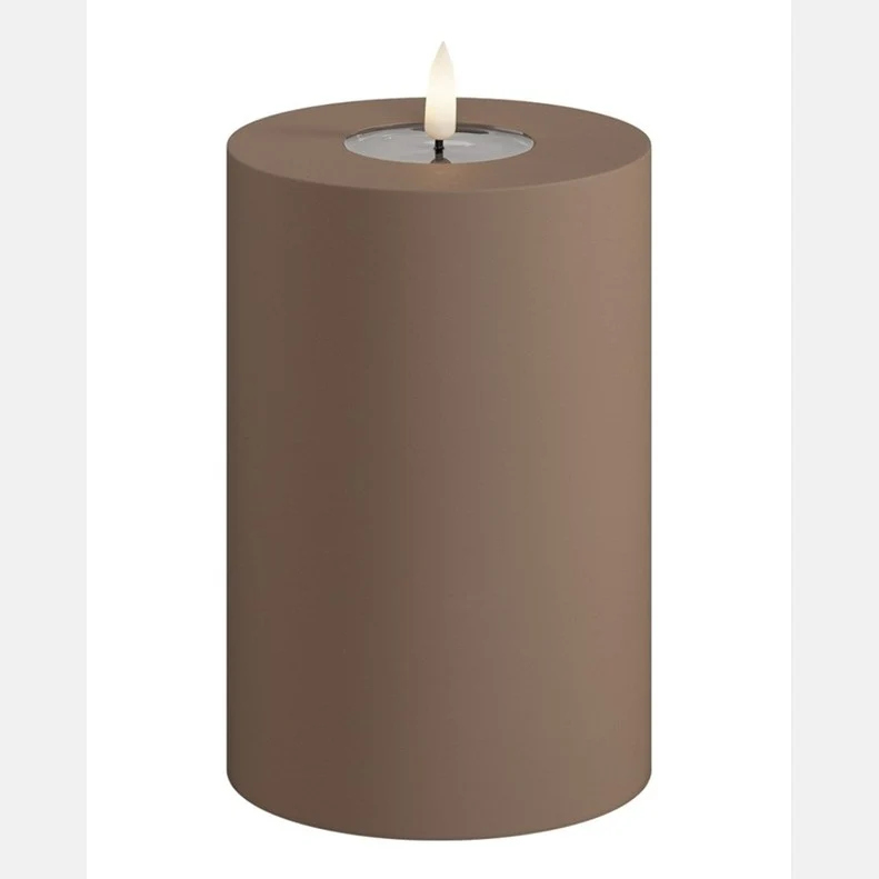 LED Blockljus Utomhus Mocca 10x15 cm