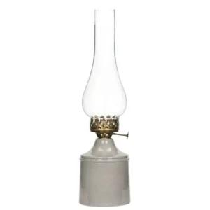 Ljuslykta Lampa till värmeljus Emalj Sand Iris Ø9x35cm
