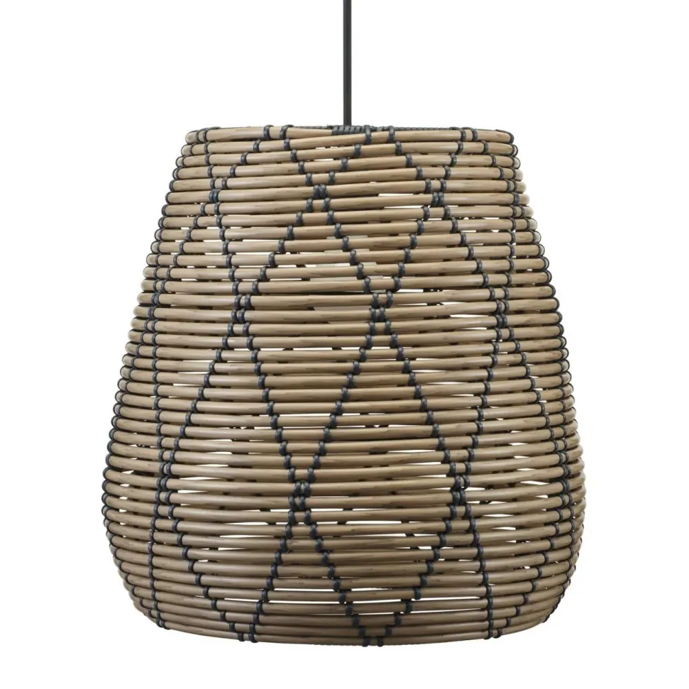 Lollo Taklampa Natur/svart 38cm