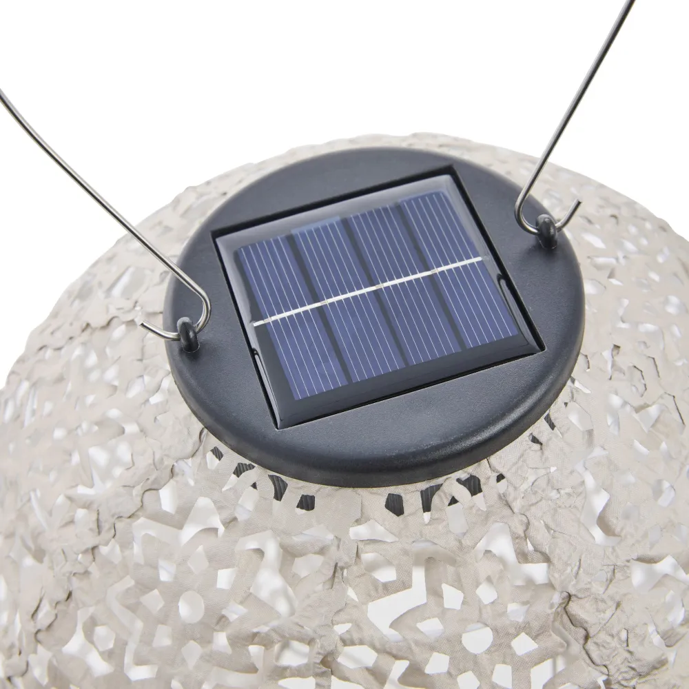 Lunaria LED lantern 20x20x20 cm.
