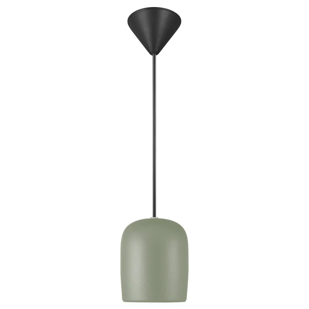 Notti Avlång 10 cm Taklampa Grön