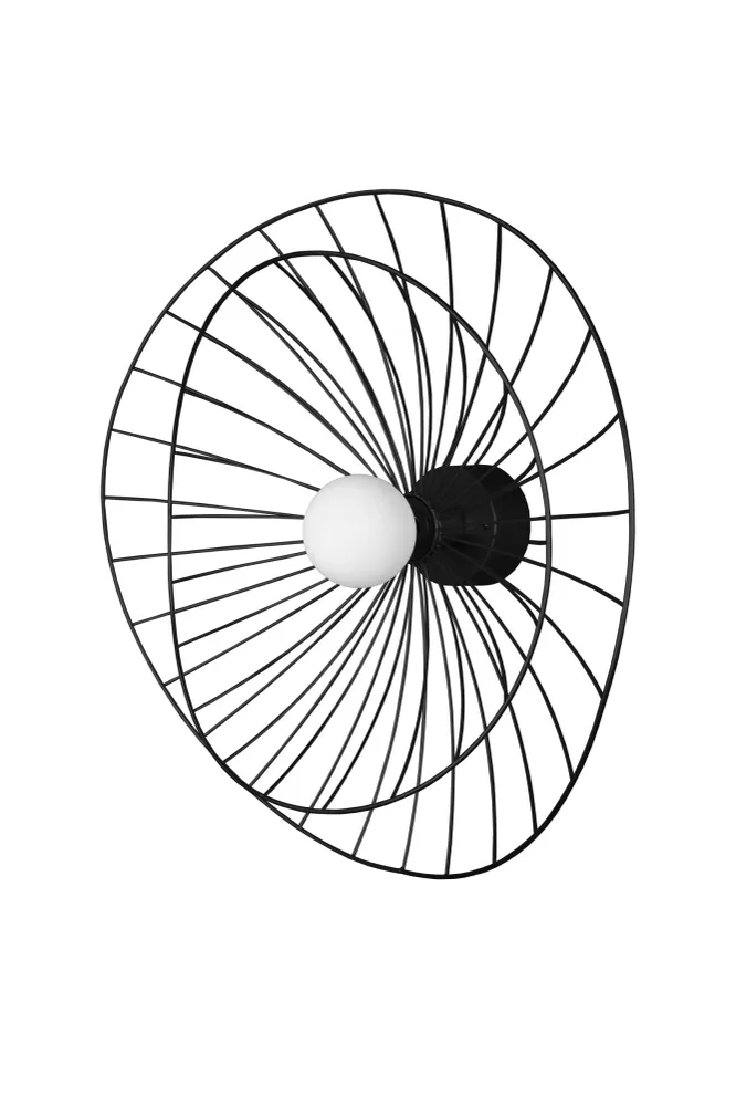 Plafond/Vägglampa Ray Kolsvart