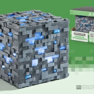 Smart Wi-Fi MINECRAFT - Luminös Diamantmalm - Samlarreplika 10cm