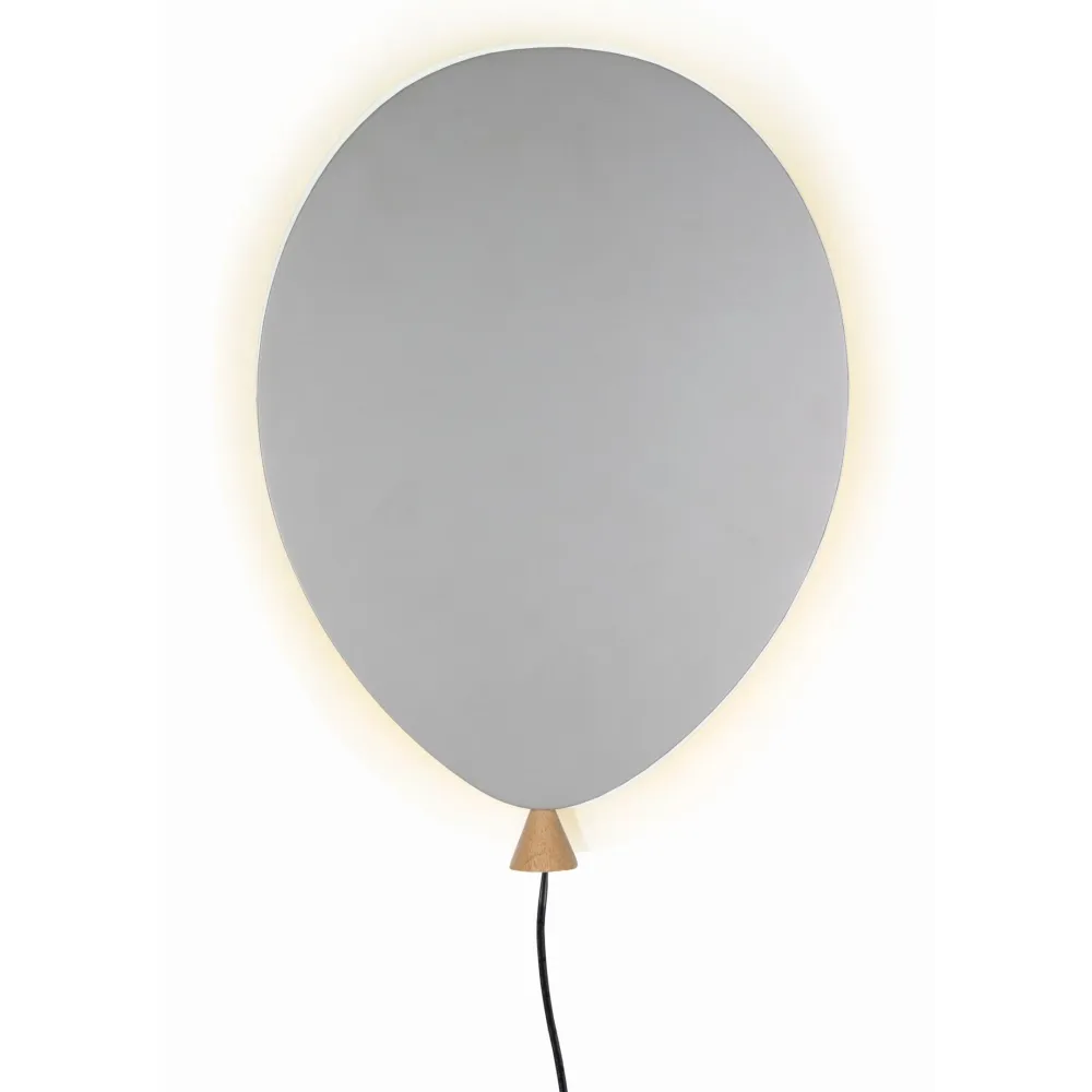 Smart Wi-Fi Vägglampa Balloon Grå