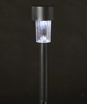 Solcellslampa 31,5 cm - onyx plast