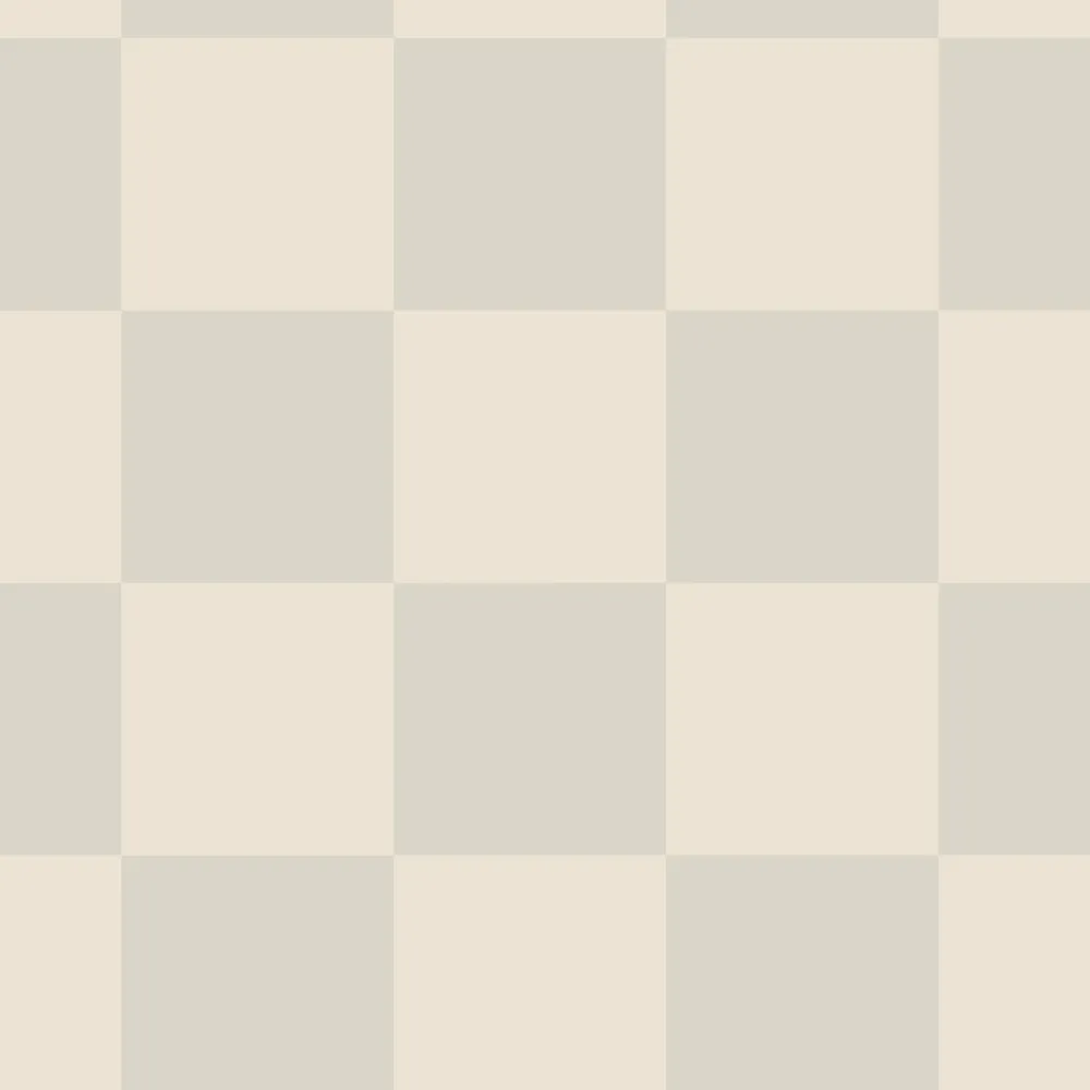 Konvertibel Dolly Reveal Tapet Checkers - Pearl