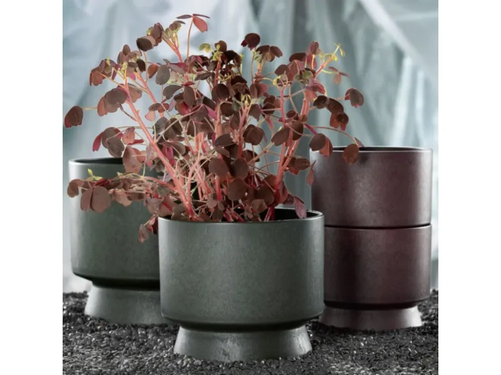 Rosendahl Blomkruka RECYCLED 19 cm, mörkgrön