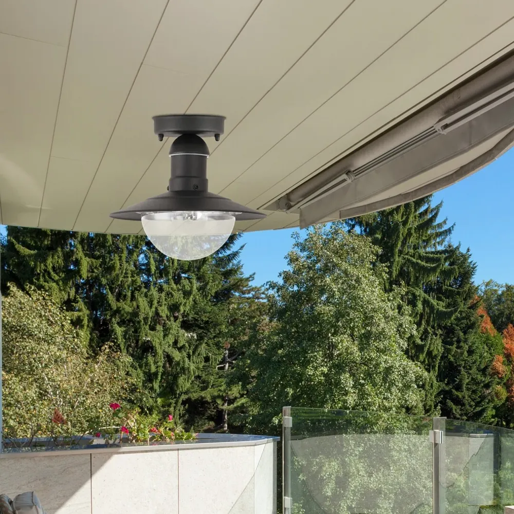 Rabalux Oslo 8716 Taklampa I Steel För Utomhusbruk