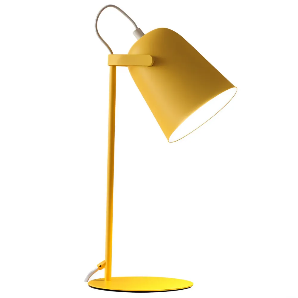 Hygge – Färgglad Bordslampa i Skandinavisk Design Rosa