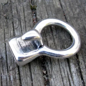 Haklås Silverfärgat - Toggel, hål 11x5,3mm - 1 styck
