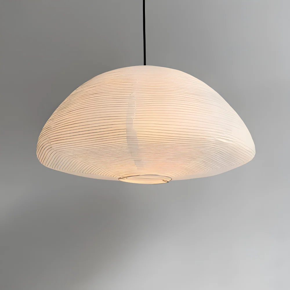 KireiLume - Japansk Papperskupol Pendellampa - Minimalistisk Hänglampa