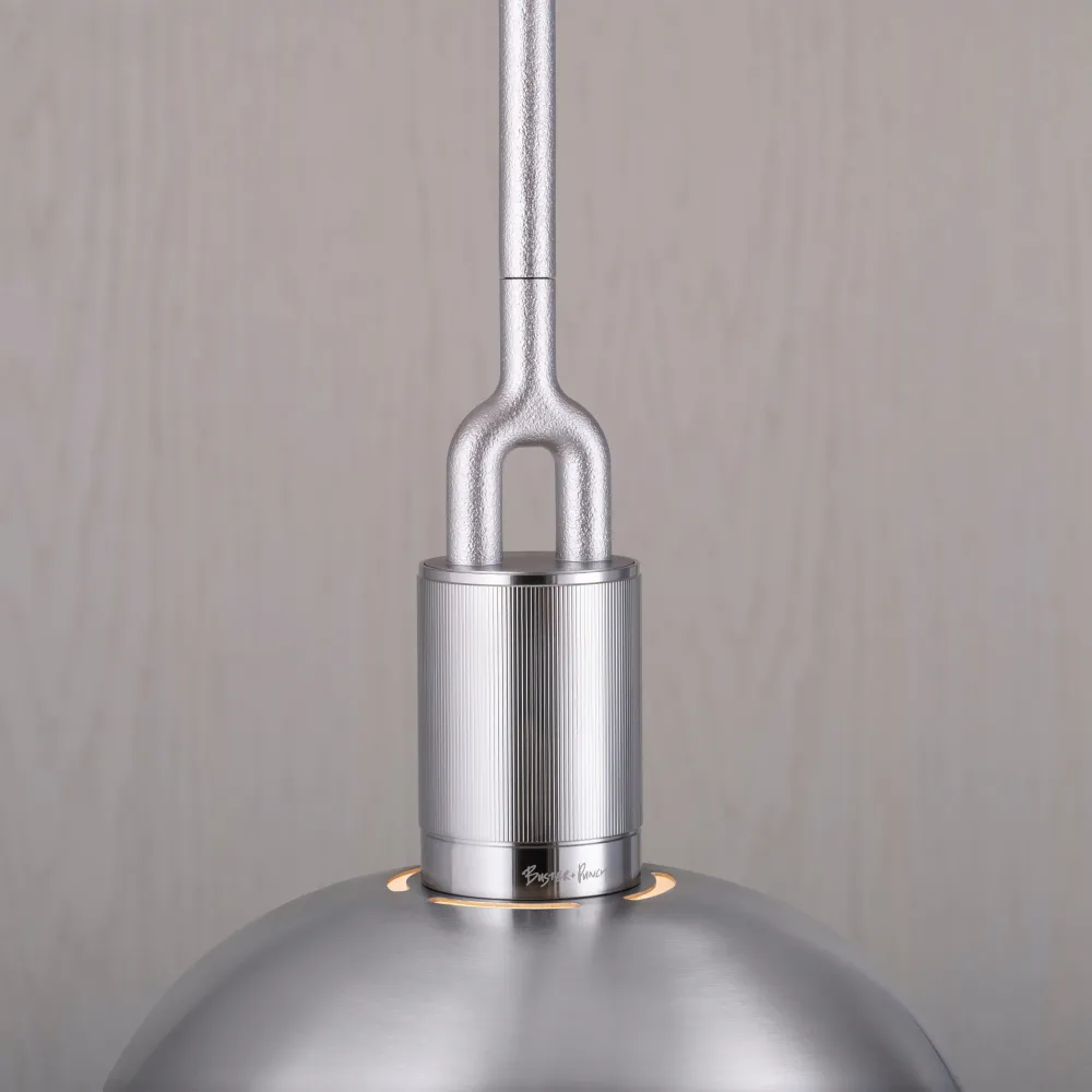 Forked Pendant Shade Medium pendellampa, stål • Buster + Punch