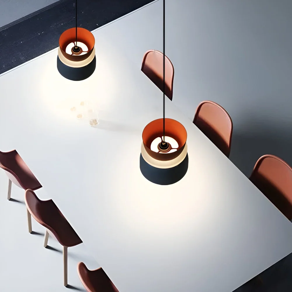 VividGlow- Vivid Metallisk Macaron LED-pendellampa Liten
