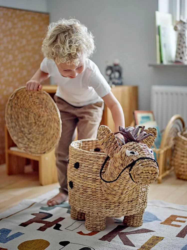 FICKA Bobbi Korg med Lock, Natur