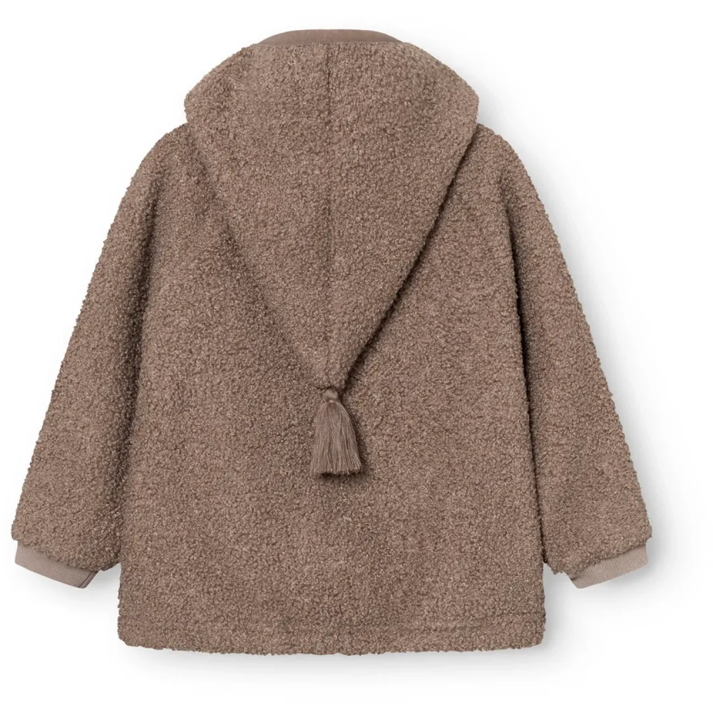 Mini ture Grey Kakao Matliff Teddyfleece Jacket. GRS