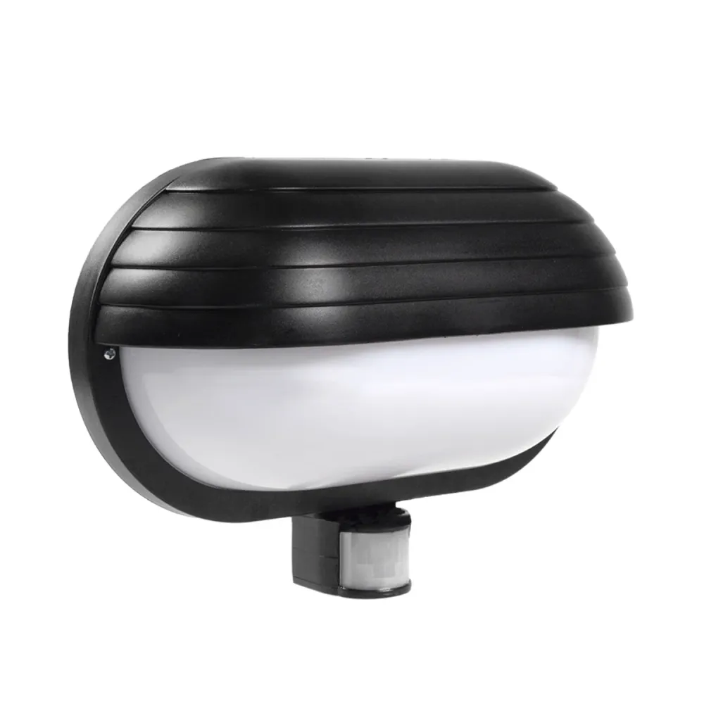 Maclean väggarmatur, med PIR-sensor, max. 60W, 180°, MCE33B + LED 11W