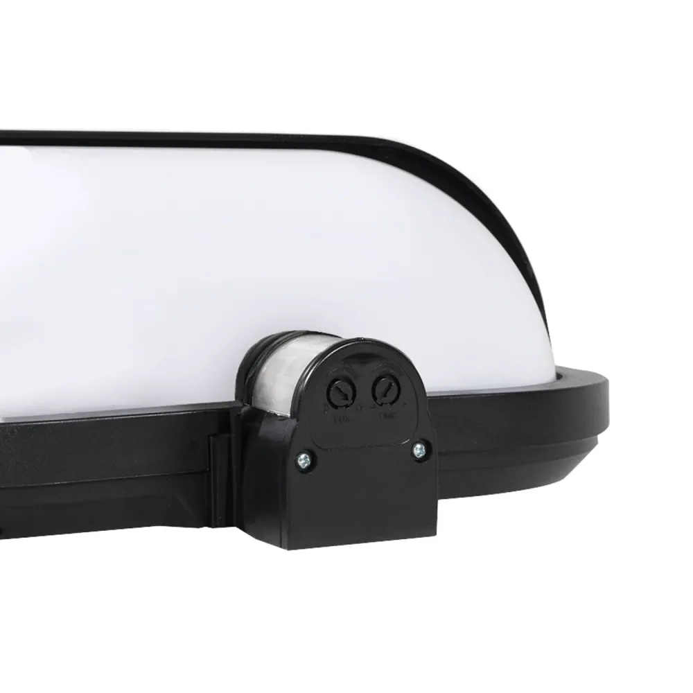Maclean väggarmatur, med PIR-sensor, max. 60W, 180°, MCE33B + LED 9W