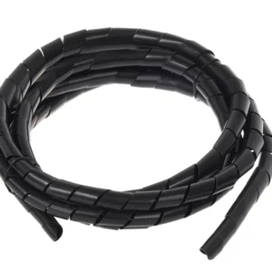 Kabelhylsa (20,4 * 22 mm) 3 m spiral ebenholts Maclean MCTV-687 B.