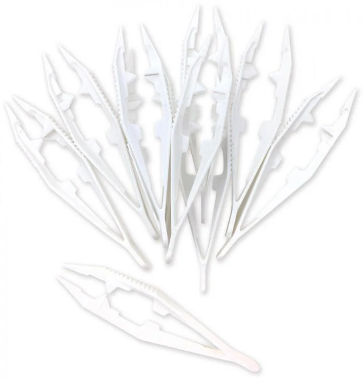 Pincetter till rörpärlor, 10,1x2,3cm, plast, pärla 10/fp