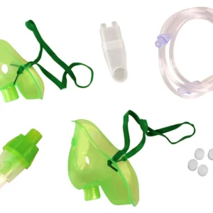 Tillbehörssats för Omnibus inhalatorer och andra märken mask slang filter munstycke